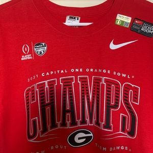 UGA University of Georgia National Championship T Shirt, SMALL‎